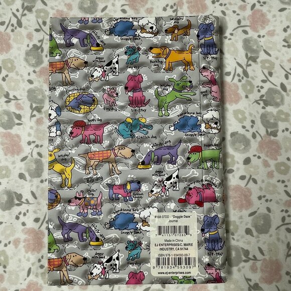 GREAT GIFT!  "Doggie Daze" Writing Journal by EJ Enterprises- NWT - Picture 7 of 10